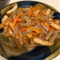 ミミハリ's cooksnap of when they made こんにゃくとさつま揚げのきんぴら.
