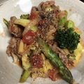 サトエル's cooksnap of when they made 簡単！切り落とし牛肉のトマト缶煮込み風.