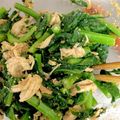 家族の笑顔のために's cooksnap of when they made ささみと小松菜の中華和え.
