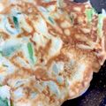 ちやちこ's cooksnap of when they made カリッともちもち小松菜のチヂミ.