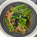 ふふふふふぅ～'s cooksnap of when they made いんげんと挽肉の中華風炒め.