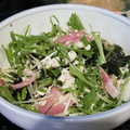 nana_tenjo's cooksnap of when they made 水菜とハムの白和え風サラダ.