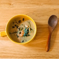 emik☺'s cooksnap of when they made 簡単♡鮭とほうれん草の和風ミルクスープ.