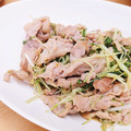 かほus's cooksnap of when they made 豚肉と水菜のゆず胡椒炒め.
