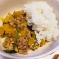 Bunnirella's cooksnap of when they made 高野豆腐でガパオライス.