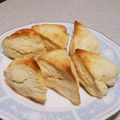 ばく★ちく's cooksnap of when they made 超簡単☆うまっ　塩バニラスコーン（＾＾）.