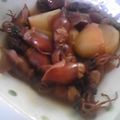 よよね's cooksnap of when they made すごくおいしい！ホタルイカとじゃがいものほっこり煮.