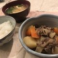 クック0P4XNC☆'s cooksnap of when they made 野菜の水分だけでほくほく肉じゃが♡.