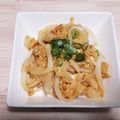 アクセル☆'s cooksnap of when they made 新玉ねぎの卵炒め⁑玉たま⁑.