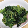 くぅちゃん0218's cooksnap of when they made 簡単　絶品　時短　リピ確定法蓮草海苔酢和.