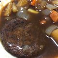ラクラクダ's cooksnap of when they made 絶品ビーフシチュー(ハンバーグ入り).