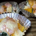 なのねの's cooksnap of when they made お弁当やおかずにかぼちゃのマヨチーズ焼き.
