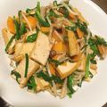 らがぶーりん's cooksnap of when they made 厚揚げのガッツリにんにく炒め.