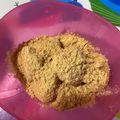 クックまりも☆'s cooksnap of when they made 簡単 おから餅 便秘解消 おからパウダー.