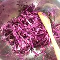 cozynook's cooksnap of when they made サッパリ美味しい✩紫キャベツラペ.