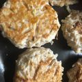 やーしー's cooksnap of when they made 【話題入り】挽き肉ともやしの焼きつくね.