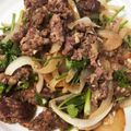 ♡mio1216♡'s cooksnap of when they made 牛肉とパクチーのナンプラー炒め.