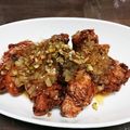 fyuji's cooksnap of when they made 鶏の唐揚げ(ネギにまみれた南蛮ソース).