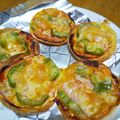 イロピリン's cooksnap of when they made 余った餃子の皮でリメイク・ミニピッツア☆.