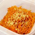 ♡りくはる♡'s cooksnap of when they made 人参としらたきのきんぴら.
