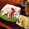 kaokaofood's cooksnap of when they made たこのお刺身はゆず醤油で♡.