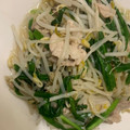 ふ°りんちゃん's cooksnap of when they made 簡単コツあり旨い♡豚こまニラもやし炒め.