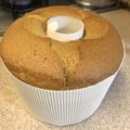 ぽっちゃりぃ's cooksnap of when they made ちょっぴり大人♪カフェオレシフォンケーキ.