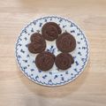 音駒のぷりん's cooksnap of when they made サクサク❤️絞り出しココアクッキー♪.