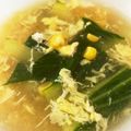 Ridergeek's cooksnap of when they made ササッと！チンゲン菜とたまごのスープ.