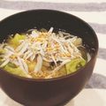 Aloha☆★'s cooksnap of when they made 春キャベツとしらすの味噌汁.