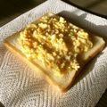 りこまこせいやのパパ's cooksnap of when they made ふんわり卵の！タマゴサンド.