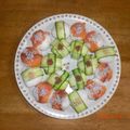 skymihiro's cooksnap of when they made 【カラフル野菜てまり寿司】.