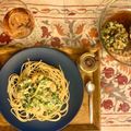 リーザ♡'s cooksnap of when they made 簡単＊海老アボカドクリームジェノベパスタ.