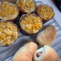 ママ25ヶ月☆'s cooksnap of when they made ３つの味が楽しめる♪お惣菜パン☆ランチ.