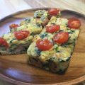 クックZNYRA5☆'s cooksnap of when they made 卵・小麦粉不使用！野菜と米粉のケークサレ.