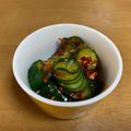 sunsunよっぴい's cooksnap of when they made お弁当お摘みに☺️胡瓜の食べるラー油和え.
