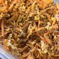 maruko1975's cooksnap of when they made レンジで簡単☆人参しりしり。.