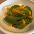 JackFruits's cooksnap of when they made お弁当に簡単オリーブ油でパプリカ炒め.