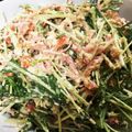 happyfour's cooksnap of when they made 簡単⭐水菜と豆腐のゴマサラダ.