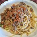 アルカママ's cooksnap of when they made ミルクミートソース.