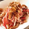 ∞ちぷ子∞'s cooksnap of when they made かにかまメンマ　☆☆☆.