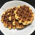 アジノリ's cooksnap of when they made バター不使用ベルギーワッフル.
