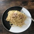 元祖ちゅんま's cooksnap of when they made ✨小学生の娘でも作れるカルボナーラ✨.