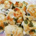 さくらんぼ～～'s cooksnap of when they made お弁当に！チーズと大葉で鶏胸肉の丸め焼き.