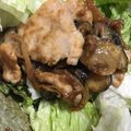 クックM6DK2O☆'s cooksnap of when they made ２人分・鶏むね肉となすのみそ炒め丼.