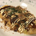 ヴィーナスけい's cooksnap of when they made 巻かずに簡単☆お好み焼き風オムライス！.