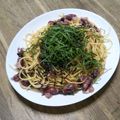 87yukimam's cooksnap of when they made 大葉とホタルイカのパスタ.
