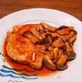 ひさひさ。's cooksnap of when they made カジキマグロのムニエルきのこバター醤油.