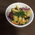 Rionaのおうち飯's cooksnap of when they made ドレッシングでレタスの簡単サラダ.