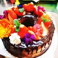 ゆめとはは's cooksnap of when they made ふわふわ❤チョコシフォンケーキ.